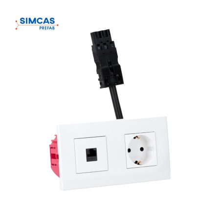 DATA RJ45 + WCD Brandwerend