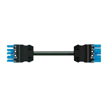 Koppelsnoer B2ca 5 x 1,5mm2 – Male-Female (blauw)