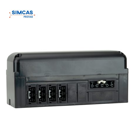 Simcast Prefab bovenstuk met - 2x220v aansluiting en 4 groepen